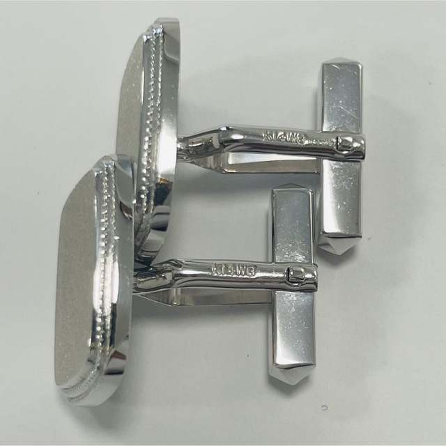 K14WG カフスボタン 14金 ホワイトゴールド カフリンクス K14WG カフスボタン 14金 ホワイトゴールド カフリンクス