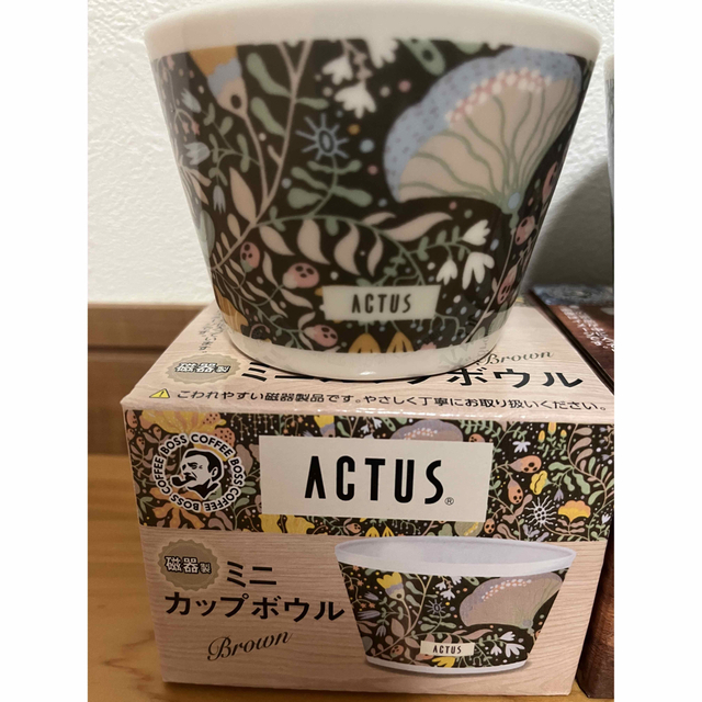 ACTUS(アクタス)の新品 BOSS ACTUS ミニカップボウル 3個セット インテリア/住まい/日用品のキッチン/食器(食器)の商品写真
