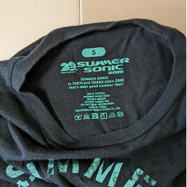 B'z SUMMER SONIC 2019 Tシャツ（メンズS） レディースのトップス(Tシャツ(半袖/袖なし))の商品写真