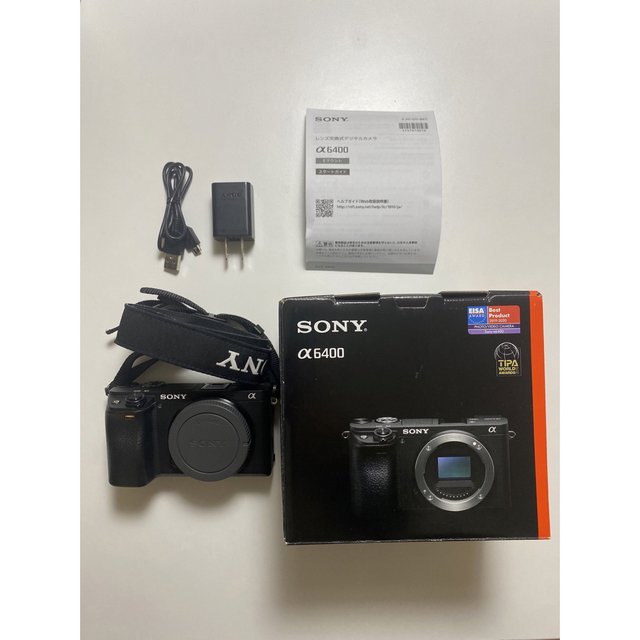 SONY(ソニー)のSONY α6400 ILCE-6400 スマホ/家電/カメラのカメラ(ミラーレス一眼)の商品写真