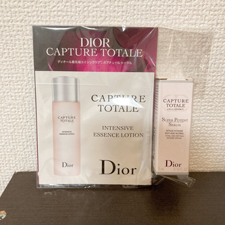 ディオール(Dior)のDior カプチュールトータルセル　化粧水　美容液(サンプル/トライアルキット)