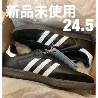 adidas - Adidas Samba ADV Core Black サンバ 24.5の通販 by ゆき's