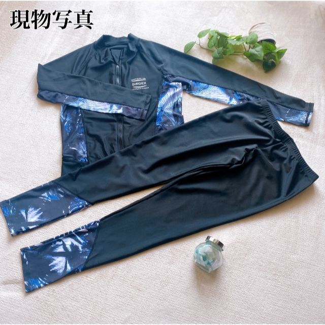L レディース ラッシュガード 5点セット 水着 体型カバー UVカット 韓国 レディースの水着/浴衣(水着)の商品写真