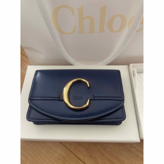 Chloe カードケース 名刺入れ マチあり