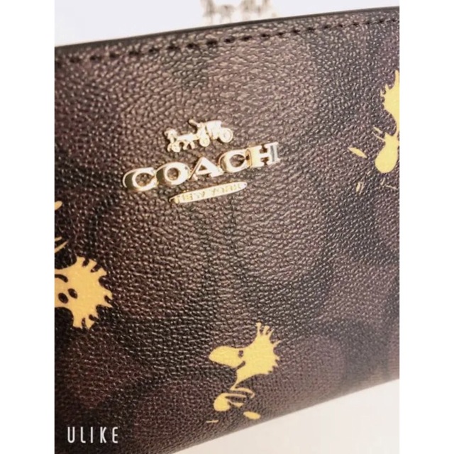 COACH(コーチ)の【新品未使用】COACH コーチ 2つ折り 財布  ウッドストック コラボ  レディースのファッション小物(財布)の商品写真