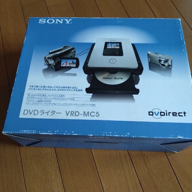 SONY DVD ライター  VRD-MC5カメラ