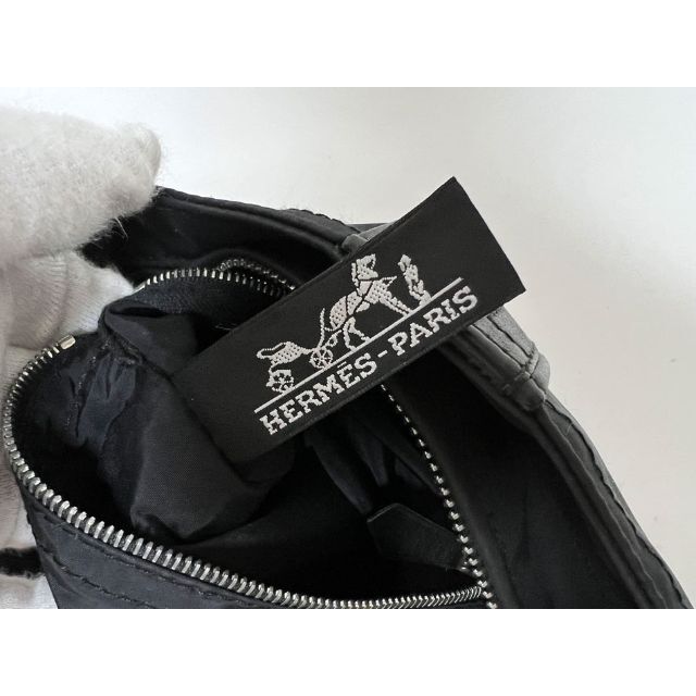 Hermes(エルメス)のエルメス アカプルコバンドリエールMM ショルダーバッグ 斜め掛け ブラック レディースのバッグ(ショルダーバッグ)の商品写真