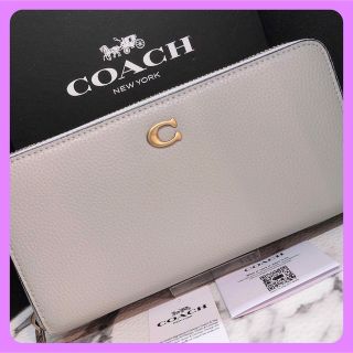 コーチ(COACH)の【新品未使用】コーチ アコーディオンジップウォレット 長財布(財布)