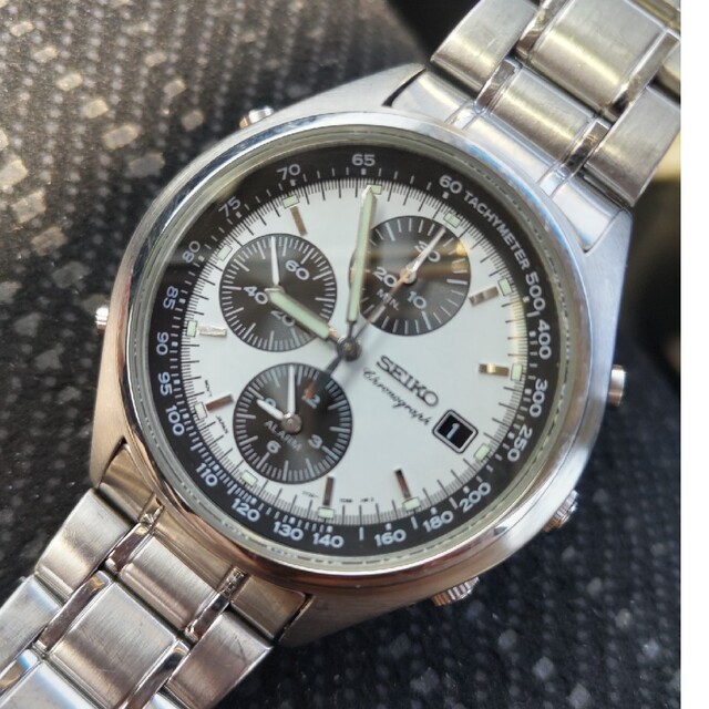 SEIKO(セイコー)の専用　セイコー　レア　パンダ　希少　7T32-7C60 メンズの時計(腕時計(アナログ))の商品写真