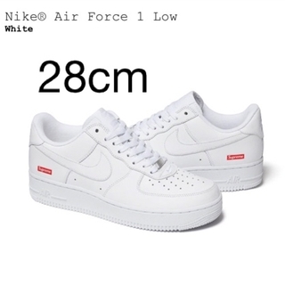 Supreme - Supreme × Nike Air Force 1 Low "White"