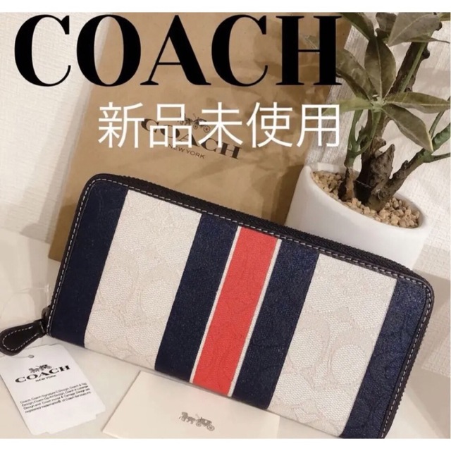 COACH - 【新品未使用】COACH コーチ 長財布 レア 男女兼用の通販 by