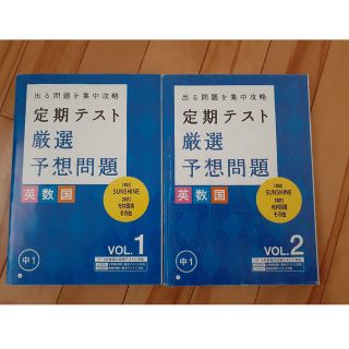 ベネッセ(Benesse)の進研ゼミ中学講座　定期テスト厳選予想問題(語学/参考書)