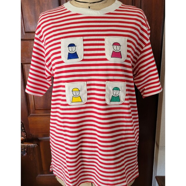 PICONE　ピッコーネ　ボーダーTシャツ レディースのトップス(Tシャツ(半袖/袖なし))の商品写真