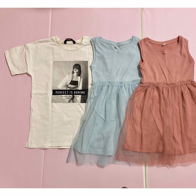 UNIQLO(ユニクロ)の110　女の子　まとめ売り　春夏　UNIQLO　GU等 キッズ/ベビー/マタニティのキッズ服女の子用(90cm~)(ワンピース)の商品写真