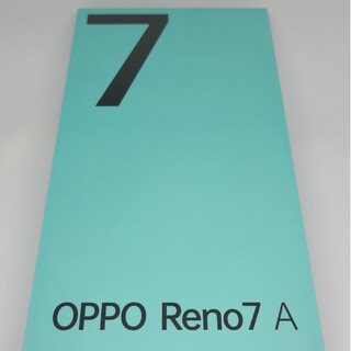OPPO - 【新品・未開封】OPPO Reno7 A A201OP スターリーブラックの ...
