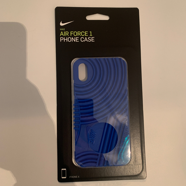 NIKE(ナイキ)のエアフォース1 iPhone X ケース スマホ/家電/カメラのスマホアクセサリー(iPhoneケース)の商品写真