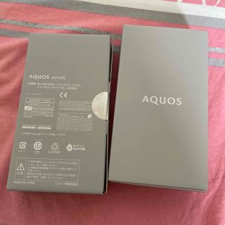 AQUOS - SHARP AQUOS sense6 SH-RM19 ブラック 新品未開封の通販 by