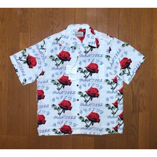 ワコマリア アロハ バラ ローズ レーヨン シャツ 50´s tシャツ トップス-