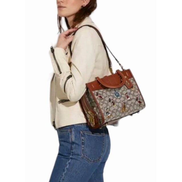 COACH - コーチ⭐️トートバッグショルダー ローグ25 ディズニー