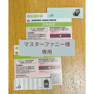 JAL 株主割引券 2枚(その他)