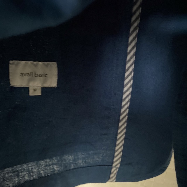 Avail(アベイル)の７分袖 ジャケット　麻混 メンズのジャケット/アウター(テーラードジャケット)の商品写真