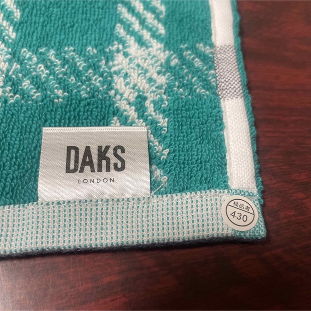 DAKS(ダックス)のダックス　タオルハンカチ メンズのファッション小物(ハンカチ/ポケットチーフ)の商品写真