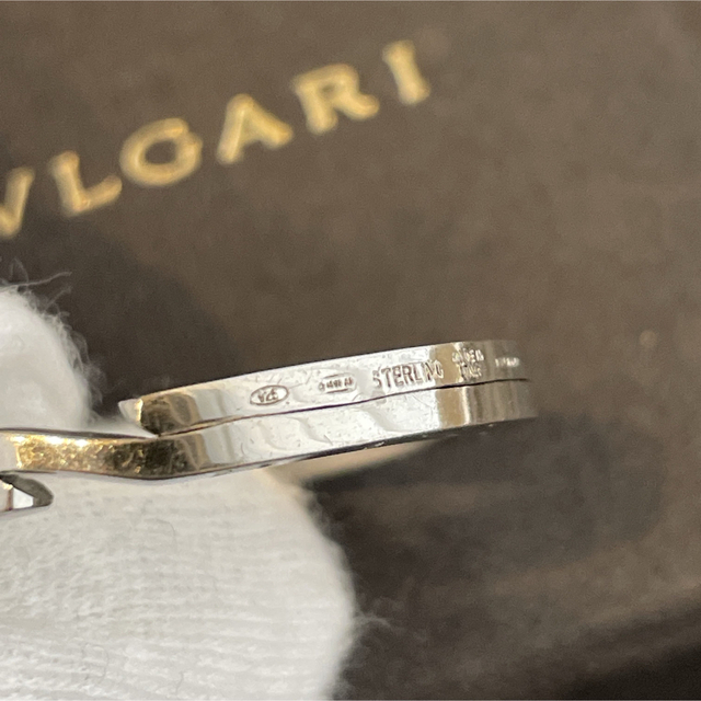 BVLGARI(ブルガリ)のBVLGARI ブルガリ キーリング キーホルダー カラビナ  チャーム メンズのファッション小物(キーホルダー)の商品写真