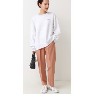 スピックアンドスパン(Spick & Span)の【Spick&span】タックテーパードパンツ　36(カジュアルパンツ)