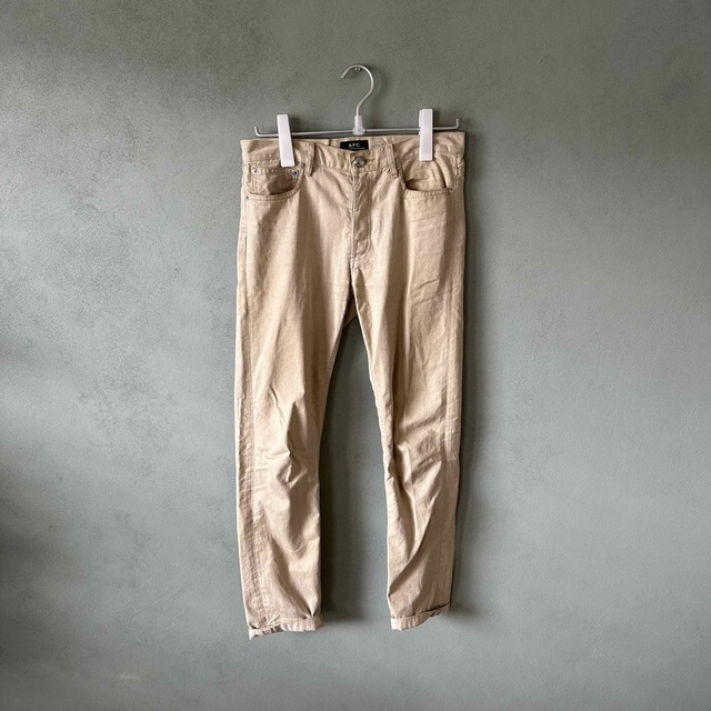 A.P.C - A.P.C スキニーチノパンツ ベージュの通販 by pon's shop