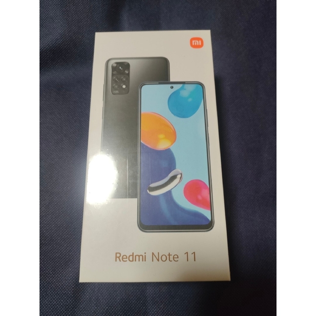 新品 Xiaomi Redmi Note 11 トワイライトブルー スマホ/家電/カメラのスマートフォン/携帯電話(スマートフォン本体)の商品写真