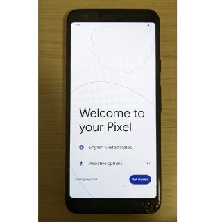 Google Pixel 3a Just Black(スマートフォン本体)