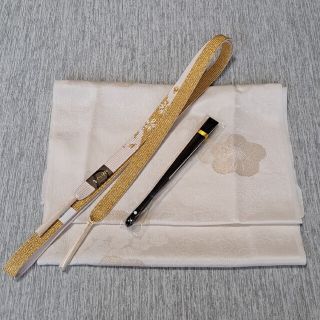 お祝い用帯揚げ 帯締め 扇子(帯)