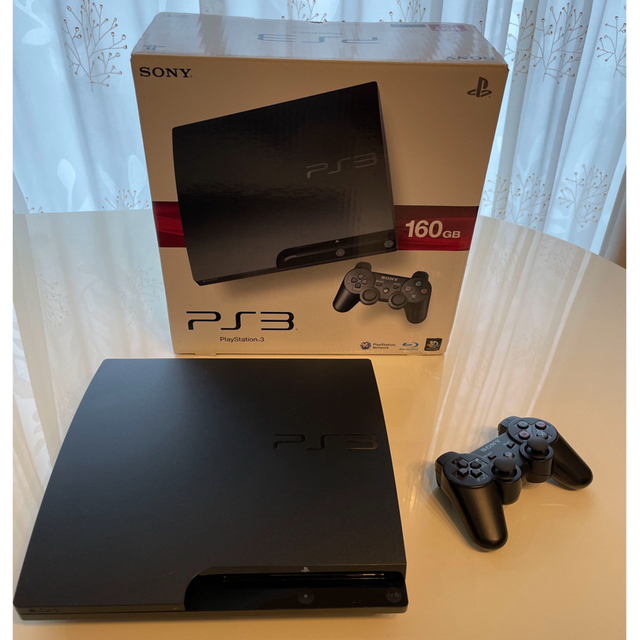 PlayStation3(プレイステーション3)のSONY PlayStation3 本体 CECH-3000 アンチャーデット付 エンタメ/ホビーのゲームソフト/ゲーム機本体(家庭用ゲーム機本体)の商品写真