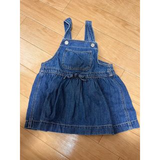 ベビーギャップ(babyGAP)の新品未使用！babygap ジャンバースカート　デニムスカート(スカート)