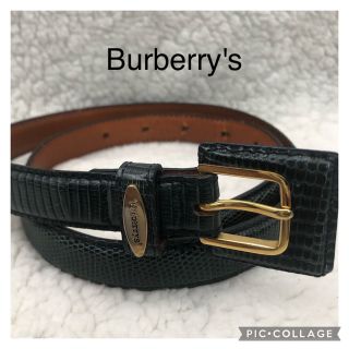 バーバリー(BURBERRY)のBurberry'sバーバリーズ　ヴィンテージ　レディースレザーベルト(ベルト)