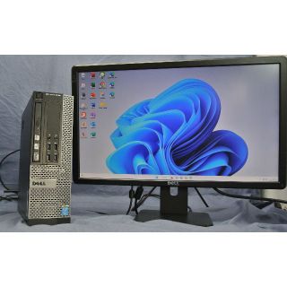 22インチモニター+SSDパソコンセット/DELL9020SFF i5/即使用可