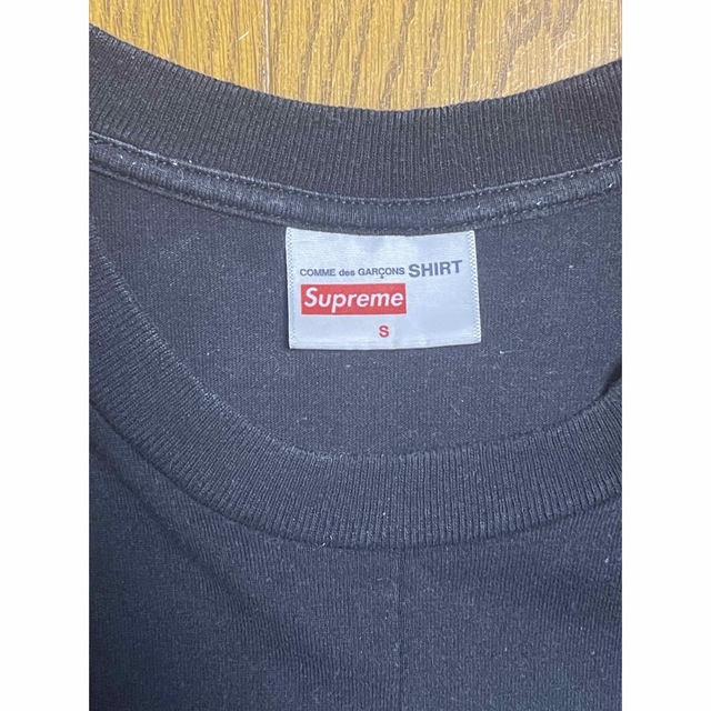 Supreme(シュプリーム)のsupreme×コムデギャルソン　コラボTシャツ メンズのトップス(Tシャツ/カットソー(半袖/袖なし))の商品写真