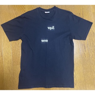 シュプリーム(Supreme)のsupreme×コムデギャルソン　コラボTシャツ(Tシャツ/カットソー(半袖/袖なし))