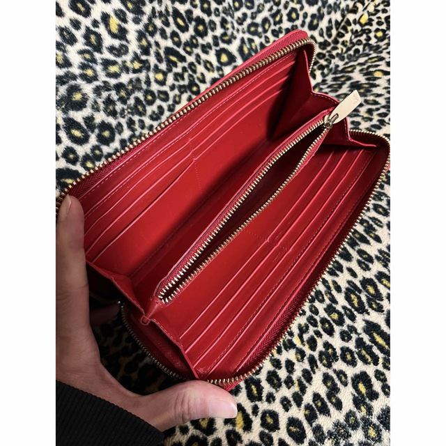 Christian Louboutin ヒョウ柄 長財布