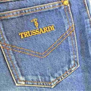 トラサルディ(Trussardi)のTRUSSARDI トラサルディ ストレートジーンズ インディゴ  HV-10(デニム/ジーンズ)