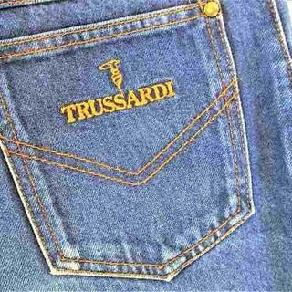 トラサルディ(Trussardi)のTRUSSARDI トラサルディ ストレートジーンズ インディゴ  HV-10(デニム/ジーンズ)
