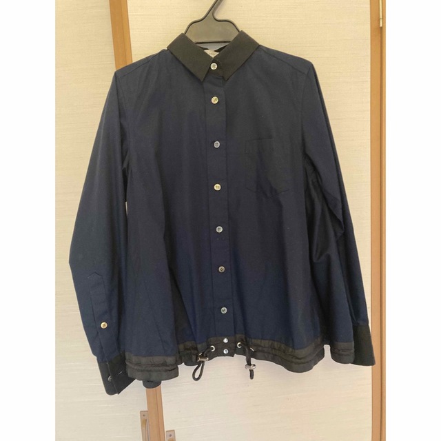 sacai luck(サカイラック)の【お値下げ】sacai luck ブラウス　シャツ レディースのトップス(シャツ/ブラウス(長袖/七分))の商品写真