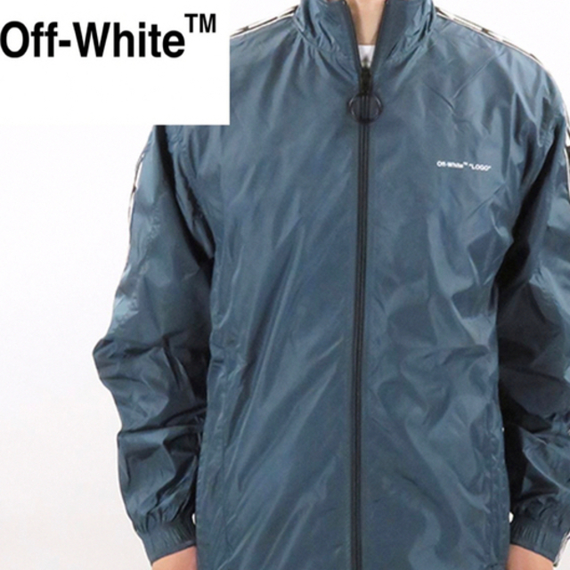 off-whiteoff-white NYLON TRACKTOP ナイロンジップアップジャケット