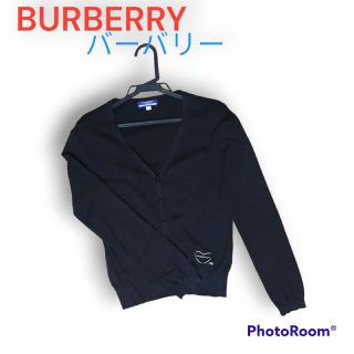 バーバリーブルーレーベル(BURBERRY BLUE LABEL)のBURBERRY　BLUE LABEL　バーバリーブルーレーベル　ホースロゴ(カーディガン)