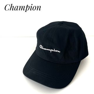 チャンピオン(Champion)の【大人気】champion レディースキャップ　帽子　ブラック　日焼け対策(キャップ)