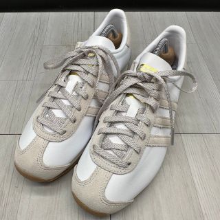 アディダス(adidas)の【極美品】adidas アディダス 24 カントリー レザー スニーカー 本革(スニーカー)