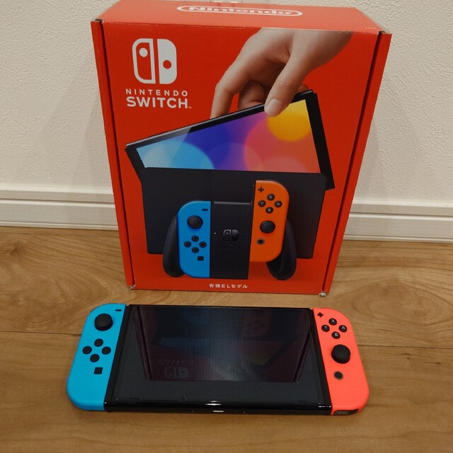 【使用僅か】Nintendoswitch 有機ELモデル 美品 保証有 フィルム