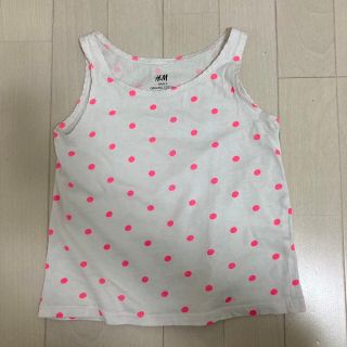 エイチアンドエム(H&M)のH&M女の子タンクトップ100(Tシャツ/カットソー)