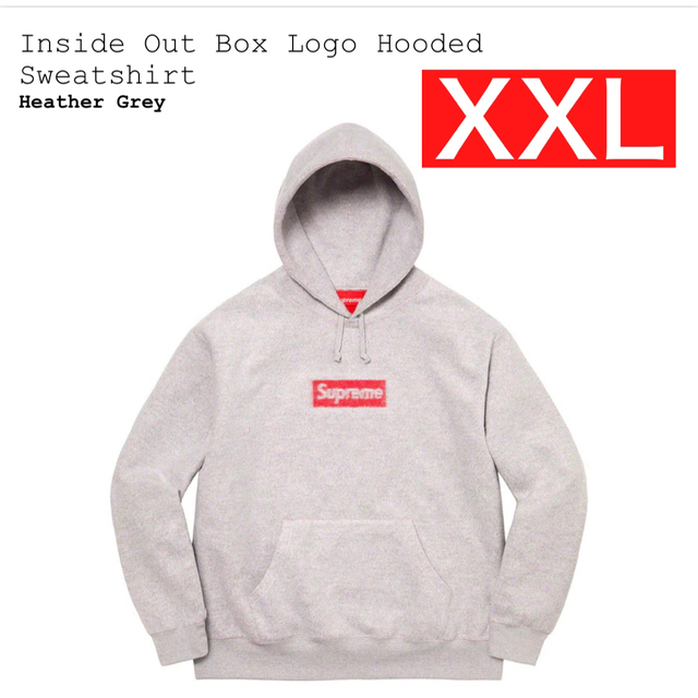 Supreme(シュプリーム)のInside Out Box Logo Hooded Sweatshirt メンズのトップス(パーカー)の商品写真