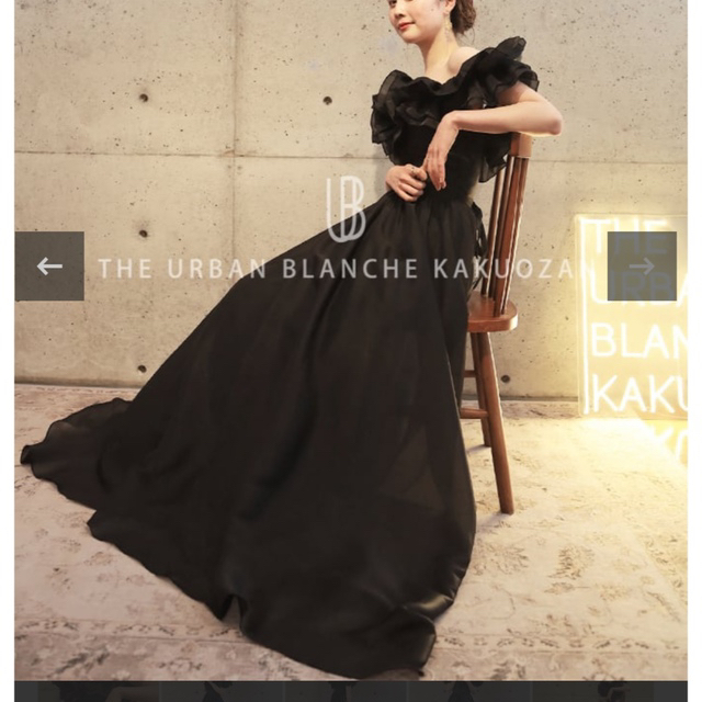 割引販促 miii 様 THE URBAN BLANCHE ブラックドレス nataliacoladeli